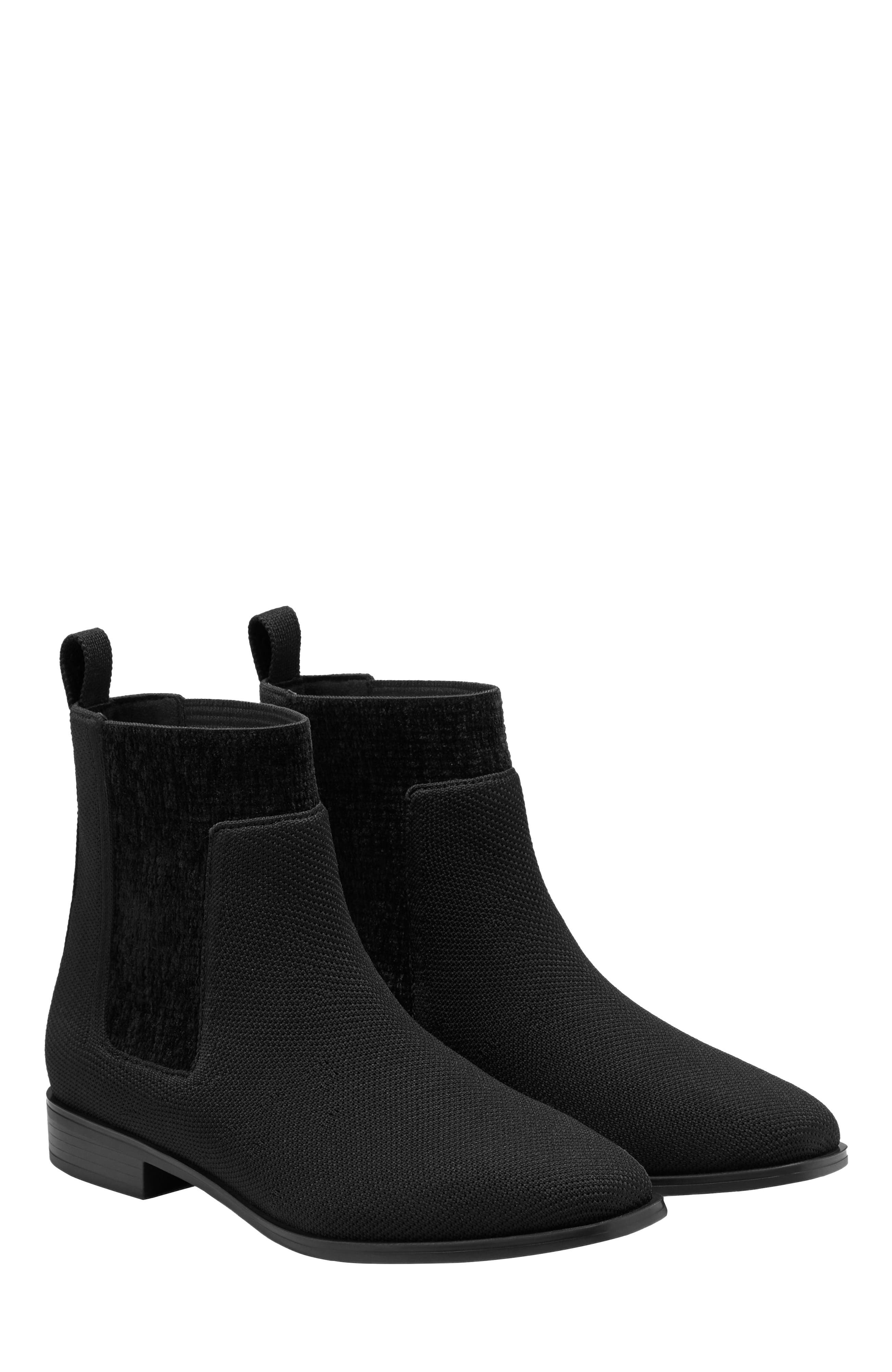 VIVAIA Square-Toe Water-Repellent Ankle Boots, Main, color, 