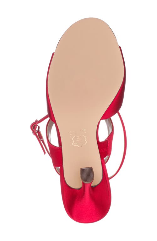 Nina Dahlia Ankle Strap Sandal In Multi
