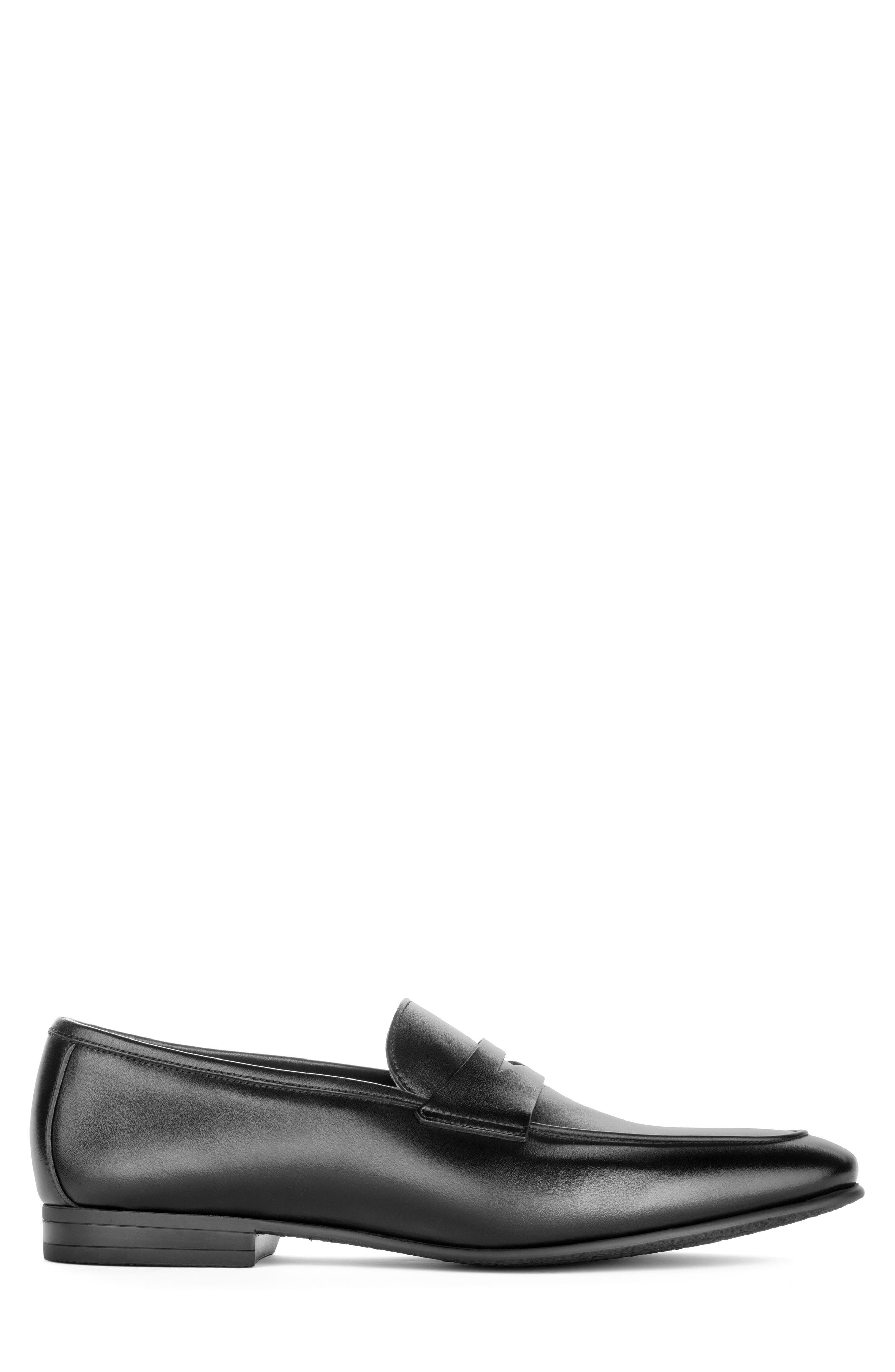 TO BOOT NEW YORK Keats Penny Loafer, Alternate, color, Black