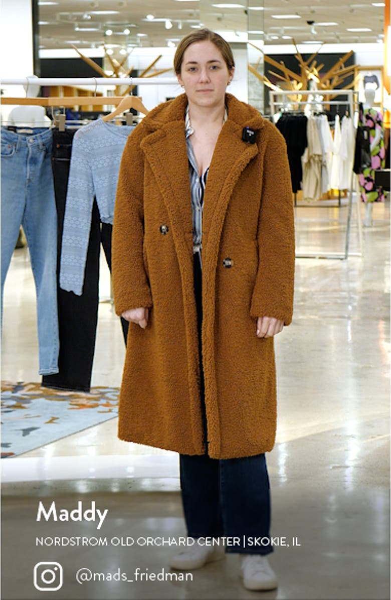 Anoushka Faux Fur Coat, sales video thumbnail