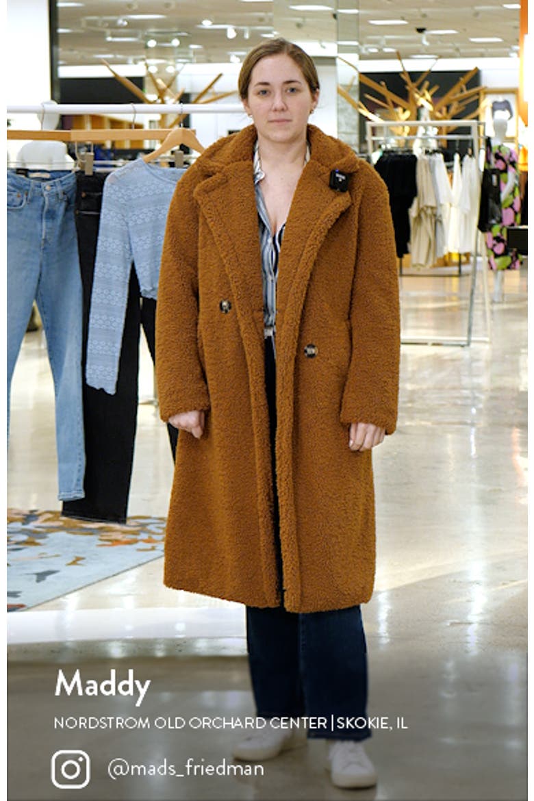 Anoushka Faux Fur Coat video
