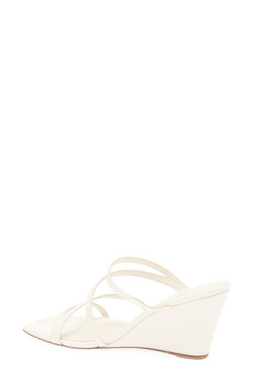Stuart Weitzman Strapeze 85 Wedge Sandal In Seashell