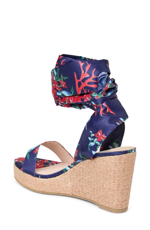 JACK ROGERS JACK ROGERS DEIRDRE ANKLE WRAP WEDGE SANDAL 