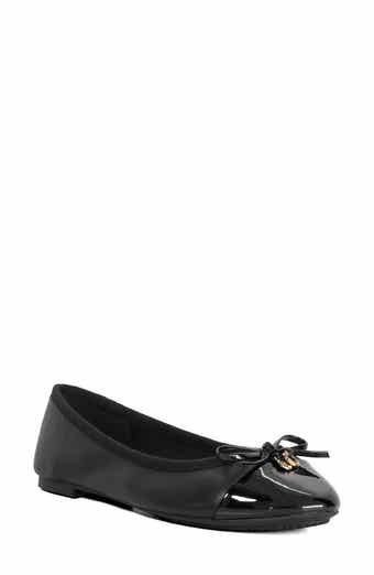 Dune London Harpington Cap Toe Ballet Flat