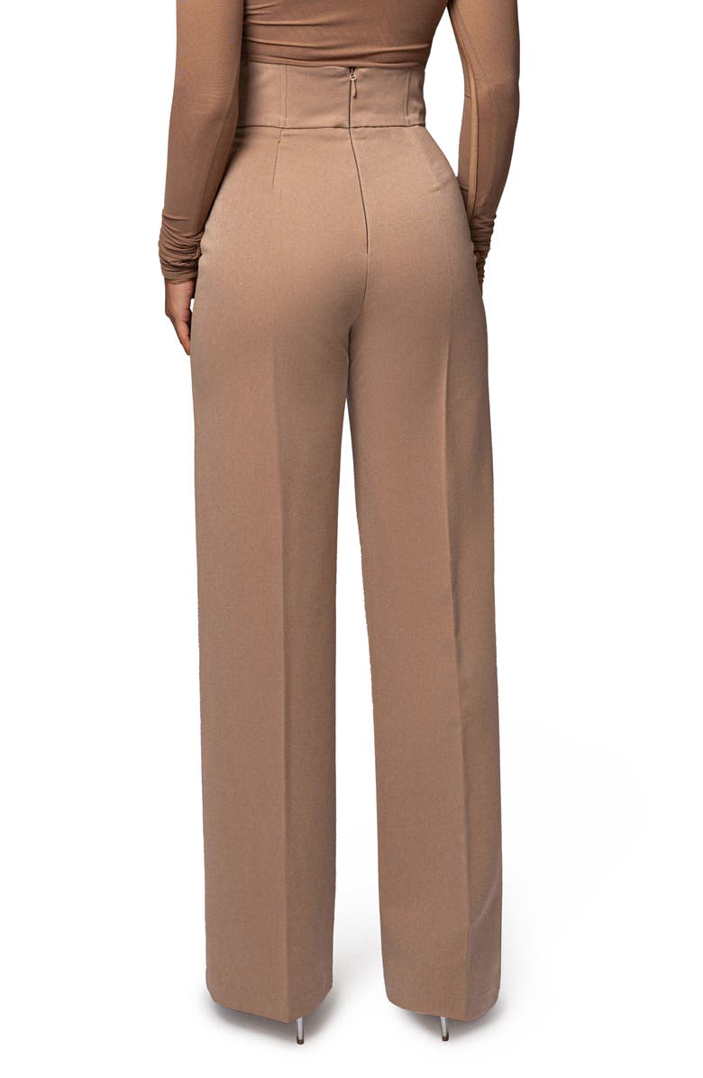 JLUXLABEL Novena Straight Leg Pants, Alternate, color, Beige