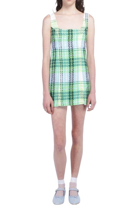 Capri Plaid Mini Dress