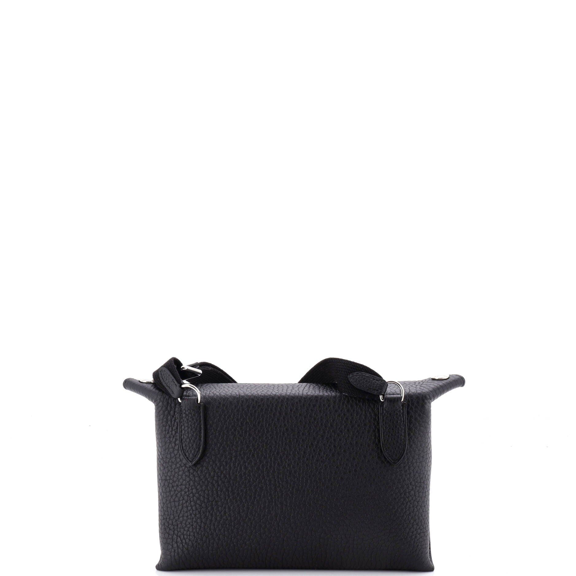 Pre-Owned Hermes Videpoches Bag Togo, Alternate, color, Noir