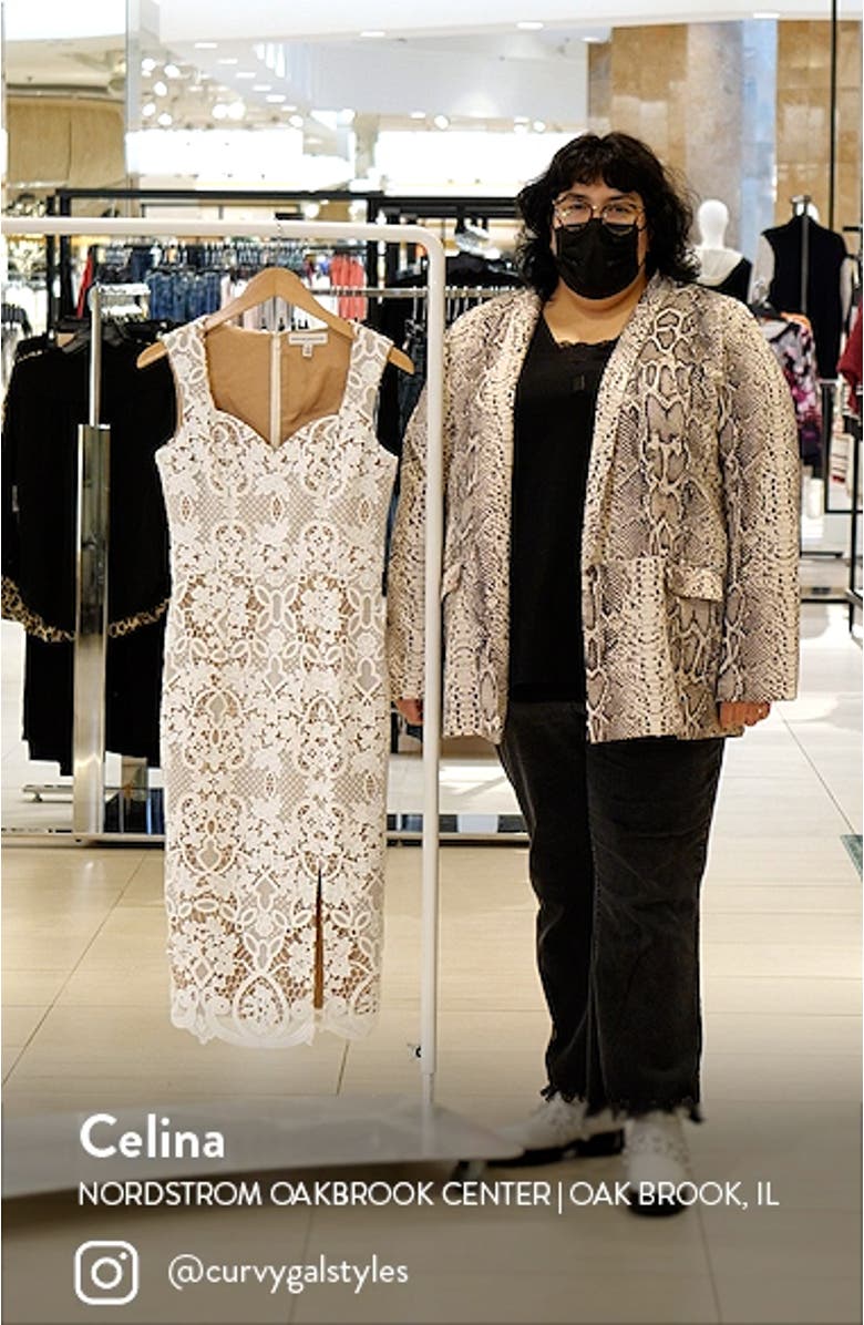 Jayleen Lace Midi Dress, sales video thumbnail