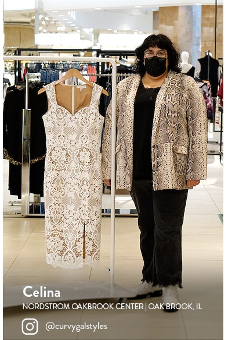 Jayleen Lace Midi Dress video