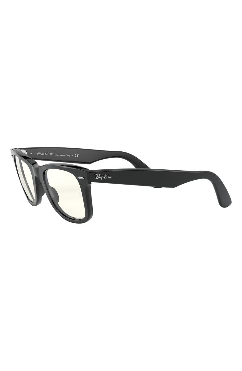 Ray-Ban Wayfarer 50mm Evolve Photochromic Glasses, Alternate, color, 