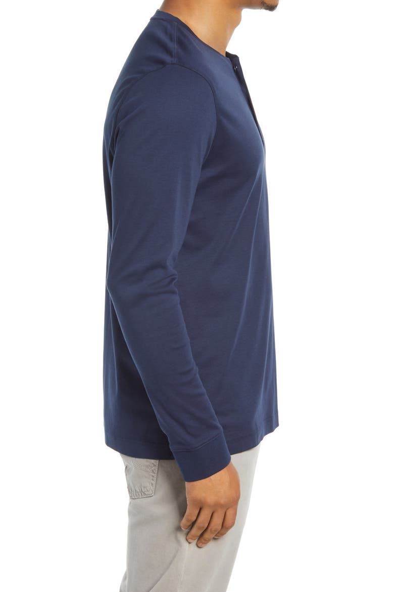 Long Sleeve Henley, Alternate, color, NAVY BLAZER