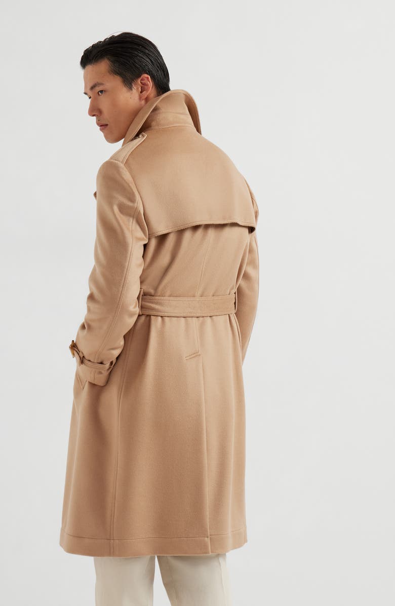 Brunello Cucinelli Trench coat, Alternate, color, Beige
