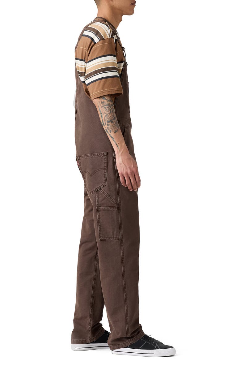 Levi's<sup>®</sup> Red Tab<sup>™</sup> Relaxed Straight Leg Canvas Overalls, Alternate, color,