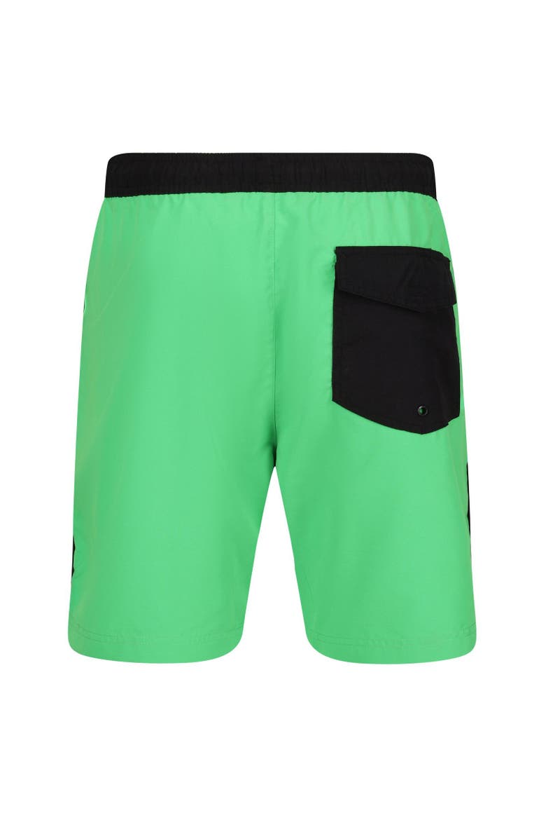 Bentham Swim Shorts, Alternate, color, Fairway Green and Black