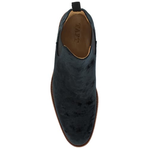 Taft The Jude Chelsea Boot In Black Velour