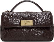 Ted Baker Lia Faux Leather Rose Quilted Crossbody Bag