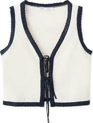 MANGO Nati Sleeveless Knit Top