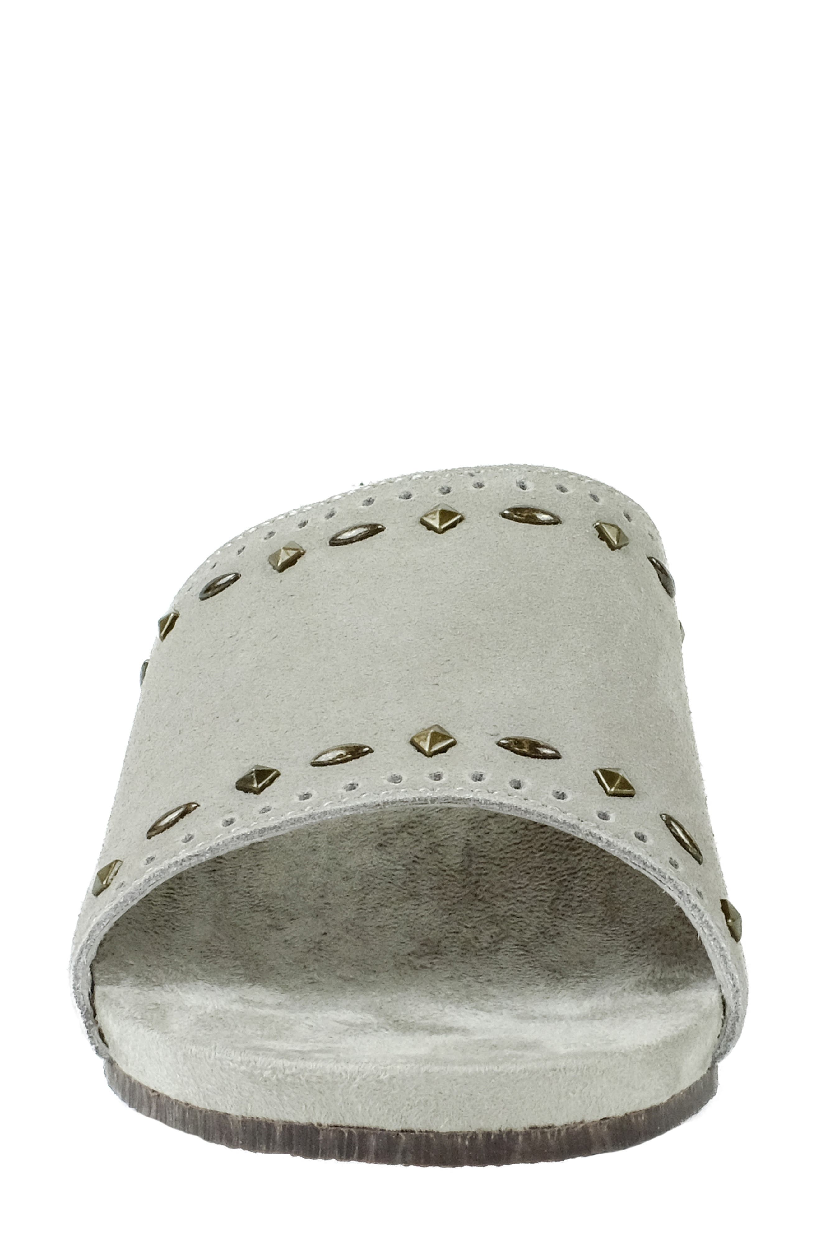 Sofia Stud Orthotic Slide Sandal, Alternate, color, SAND