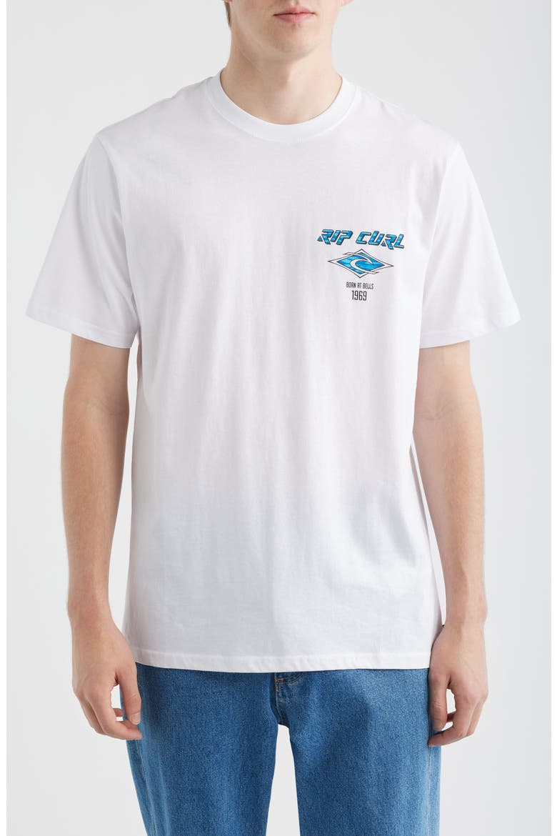 Fade Out Icon Graphic T-Shirt, Main, color, WHITE