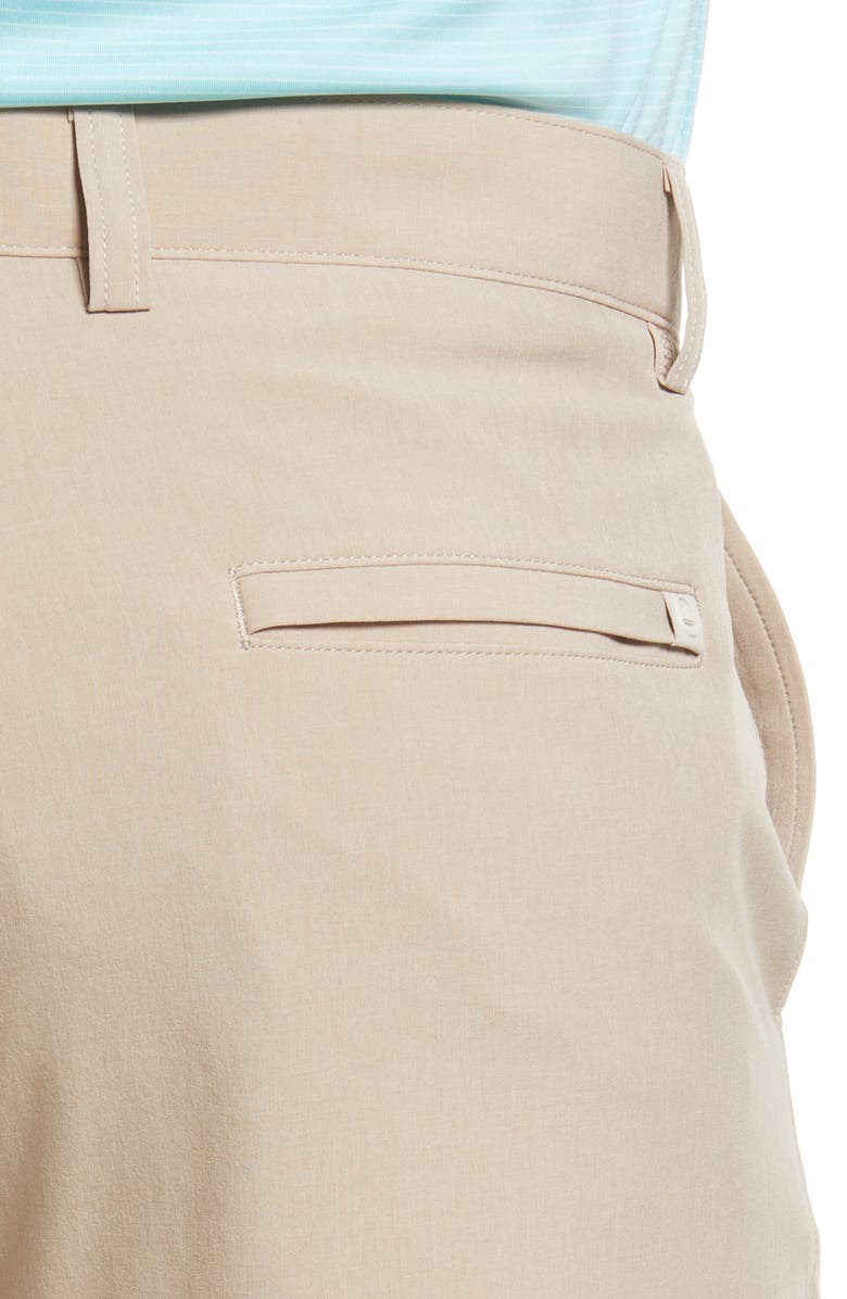 Peter Millar Men's Shackleford Performance Hybrid Shorts, Alternate, color, Beech Wood