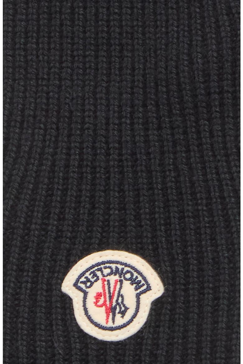 Virgin Wool Gloves, Alternate, color, BLACK
