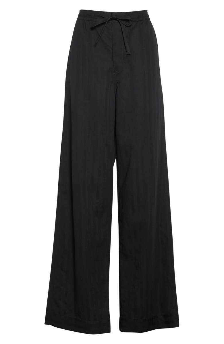 Polo Ralph Lauren Tonal Stripe Relaxed Wide Leg Pants, Alternate, color, 