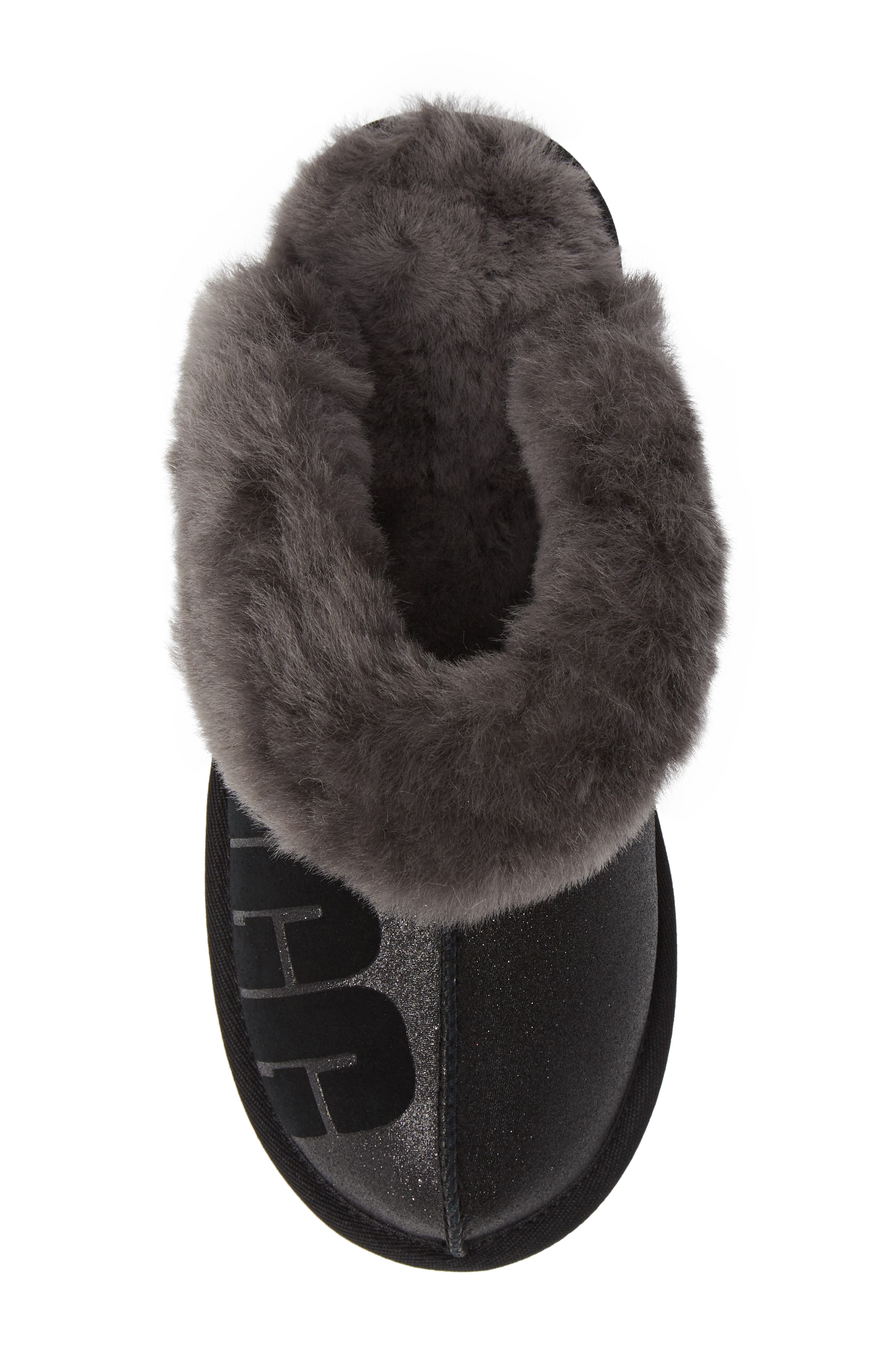 UGG<sup>®</sup> Sparkle Genuine Shearling Slipper, Alternate, color, 