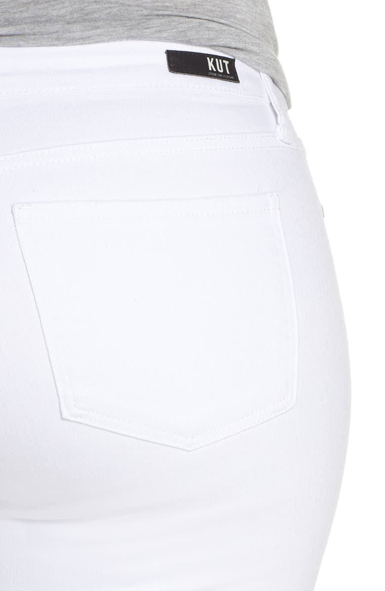 KUT from the Kloth Catherine Straight Leg Ankle Jeans, Alternate, color, 