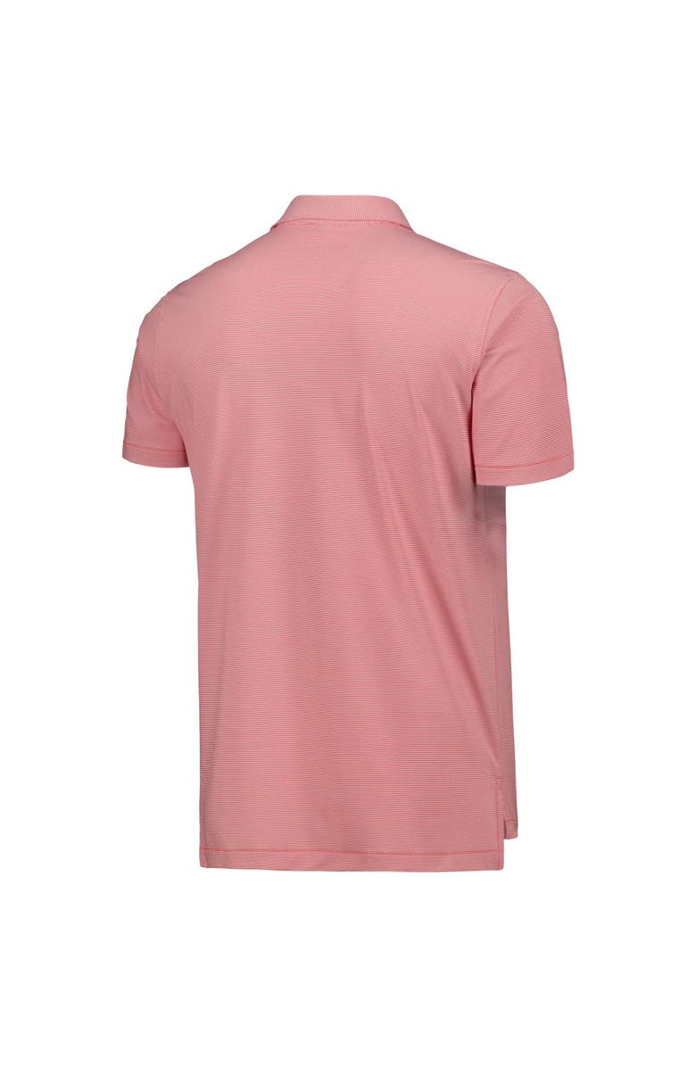 Peter Millar Men's Peter Millar Scarlet Ohio State Buckeyes Jubilee Stripe Performance Polo, Alternate, color,