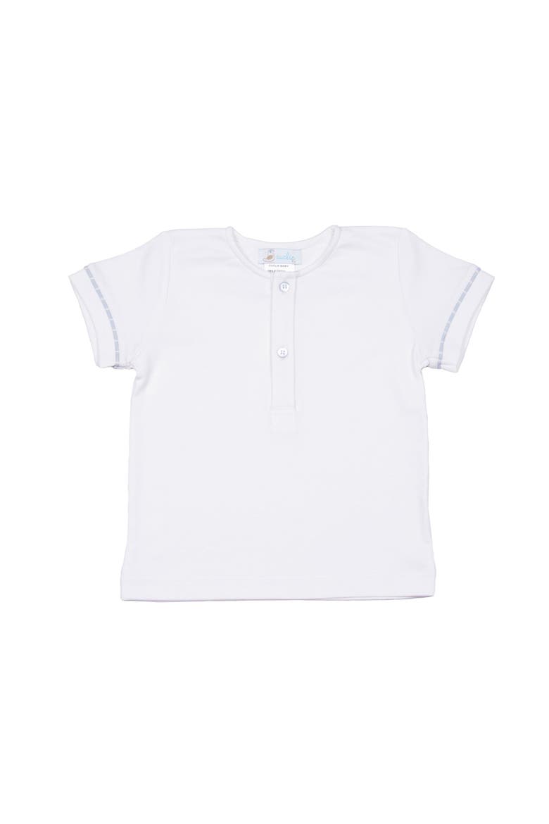 Henley T-Shirt, Main, color, White