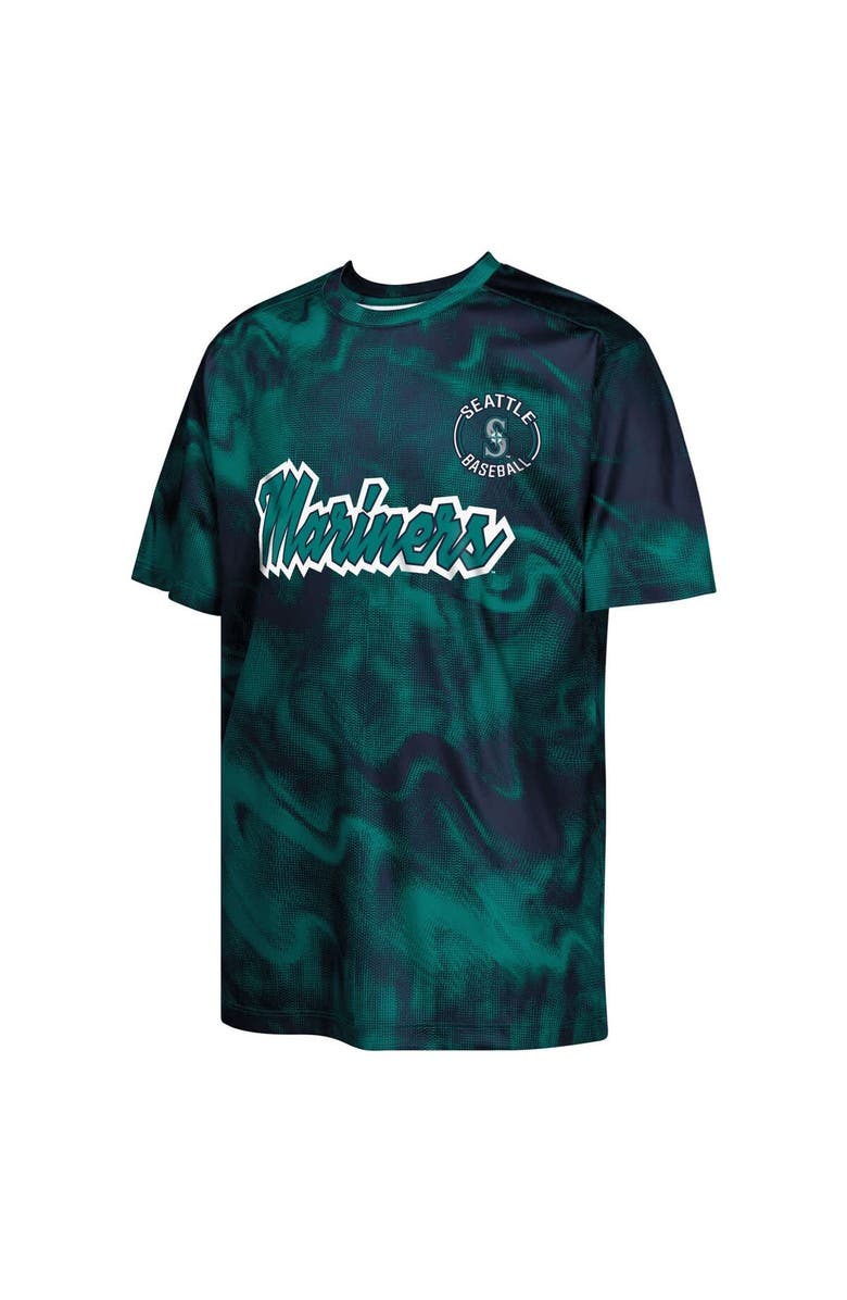 Outerstuff Youth Teal/Navy Seattle Mariners Pinch Hitter T-Shirt, Alternate, color, 