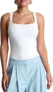 Naked Wardrobe Essential Square Neck Tank