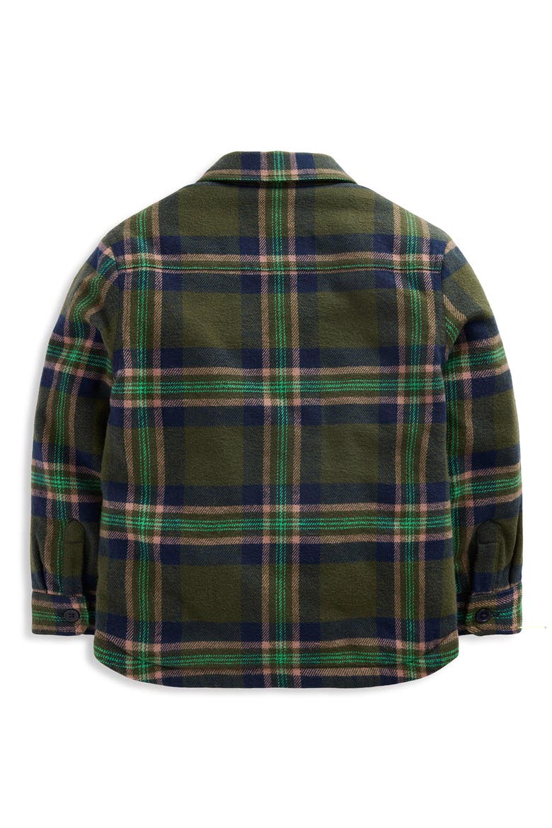 Kids' Check Shacket, Alternate, color, TBC CHECK