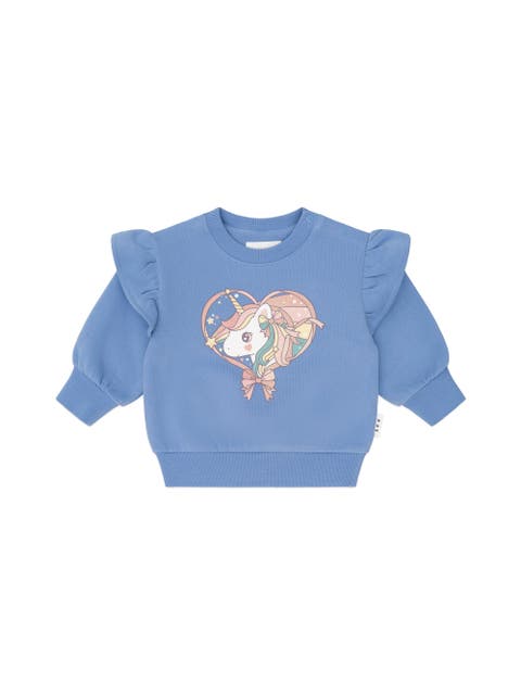 Whimsical Unicorn Sweatshirt (Toddler, Little Kid, Big Kid)