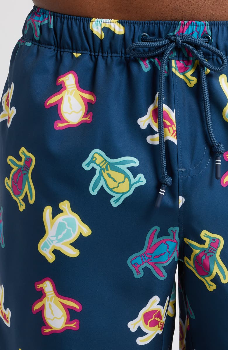 Original Penguin 11-Inch Volley Swim Trunks, Alternate, color,