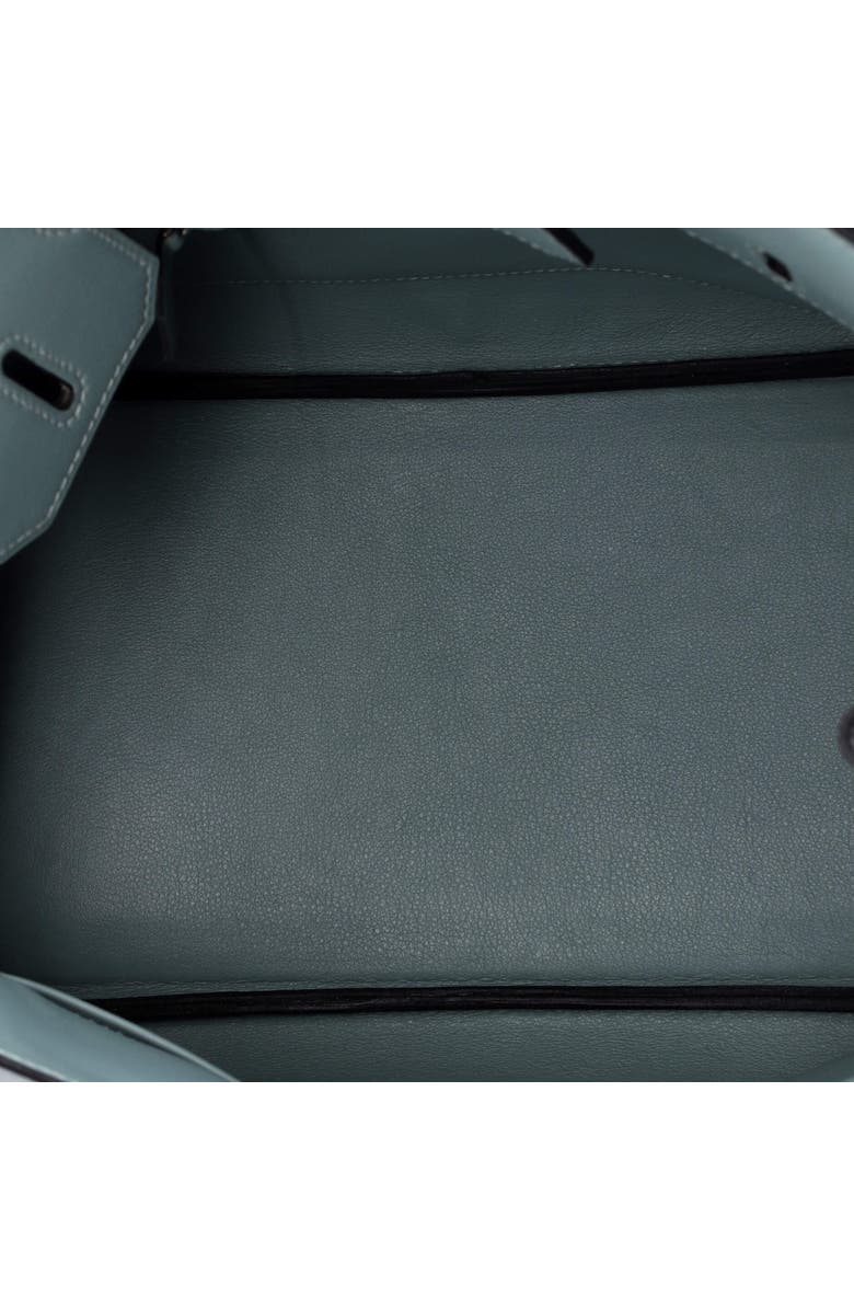 Pre-Owned Hermes Birkin Handbag Blue Swift with Palladium Hardware 30, Alternate, color, Ciel