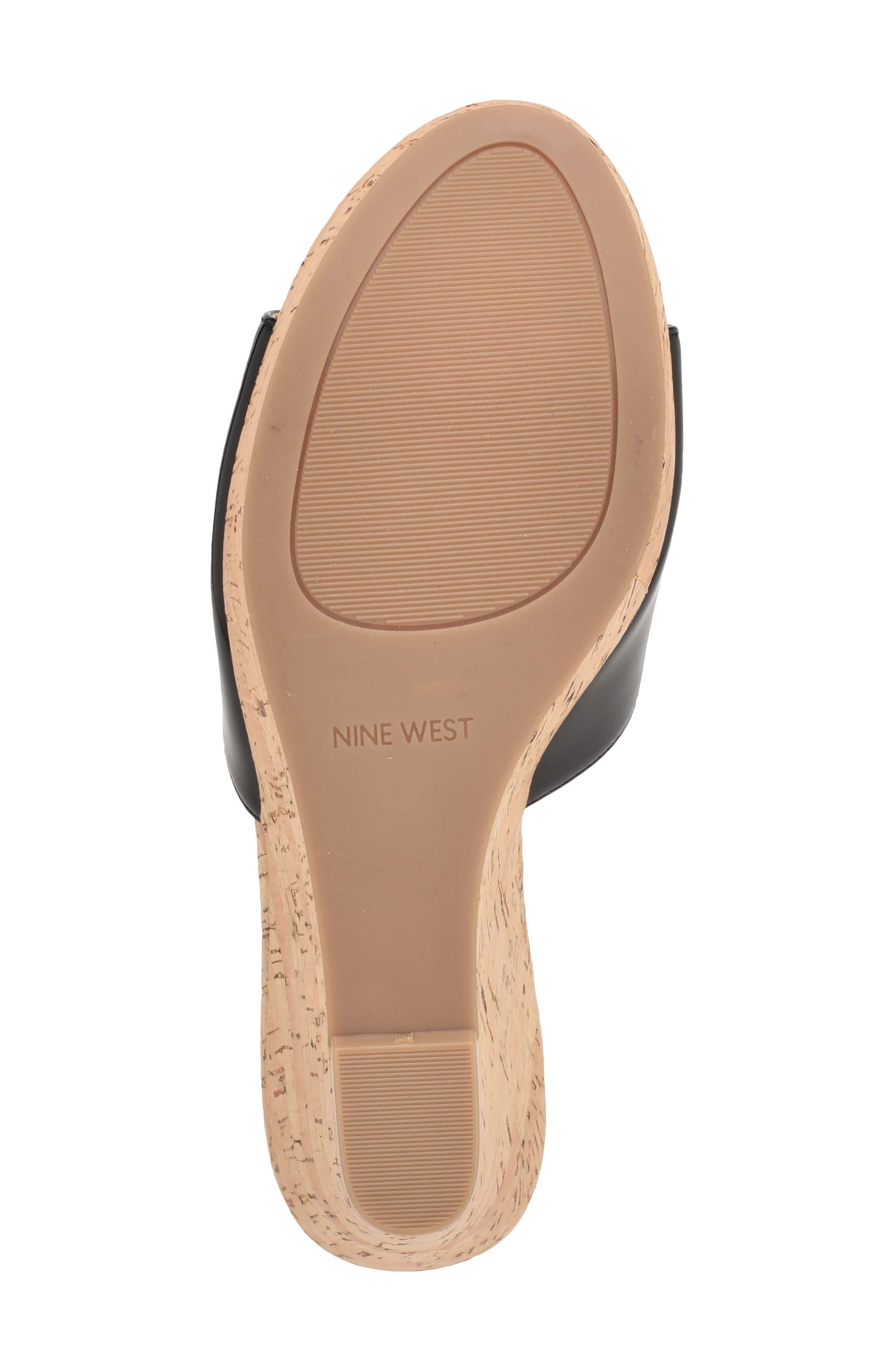 Nine West Herden Platform Wedge Sandal, Alternate, color, 