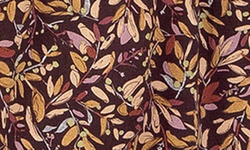 Petal And Pup Petal & Pup Juliana Floral Cotton Maxi Dress In Brown