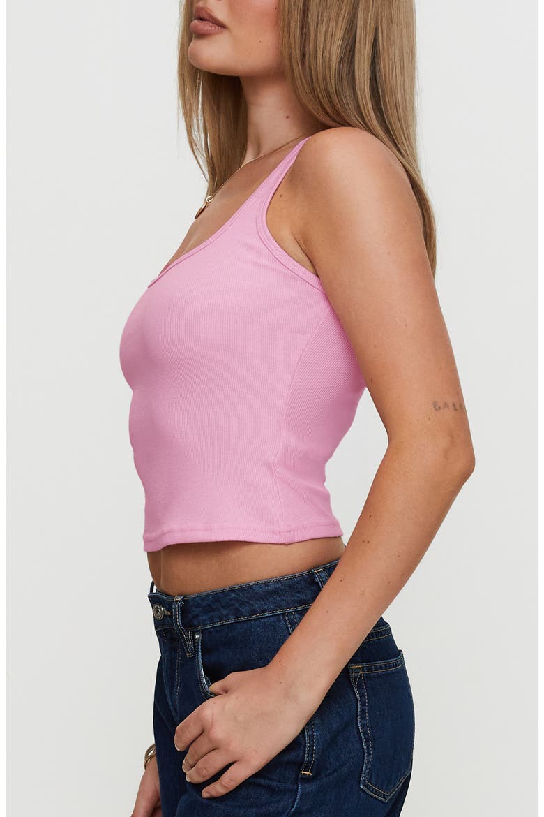 Baseline Square Neck Crop Rib Tank, Alternate, color, PALE PINK