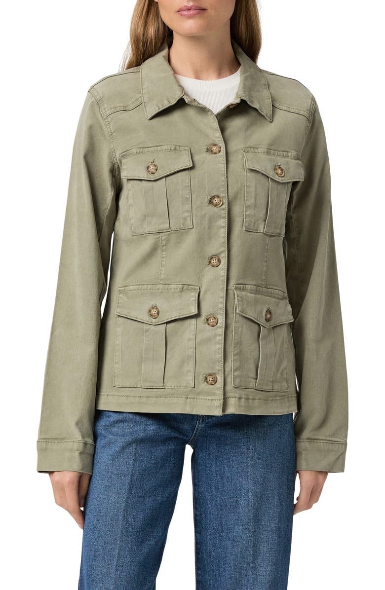 PAIGE Stacey Utility Jacket, Main, color, Vintage Oak Moss