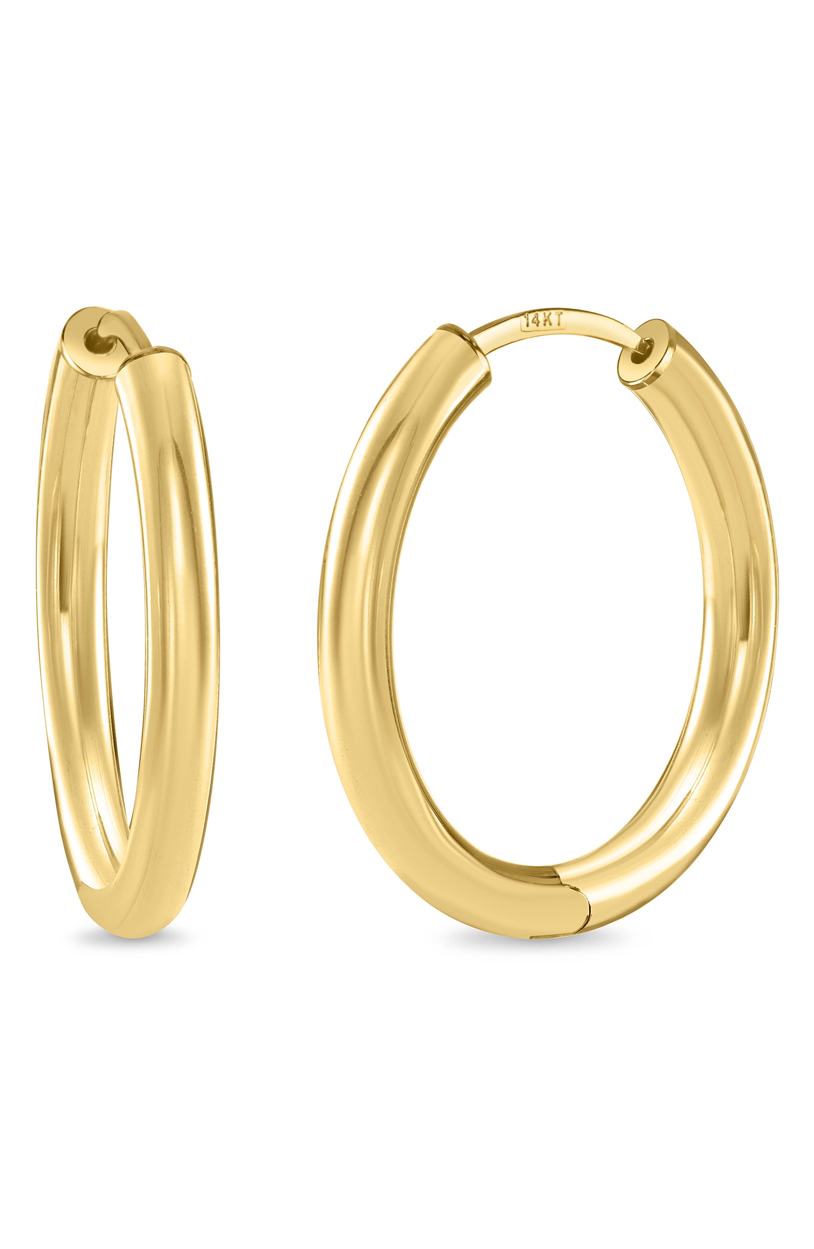 14k Gold Hoop Earrings
