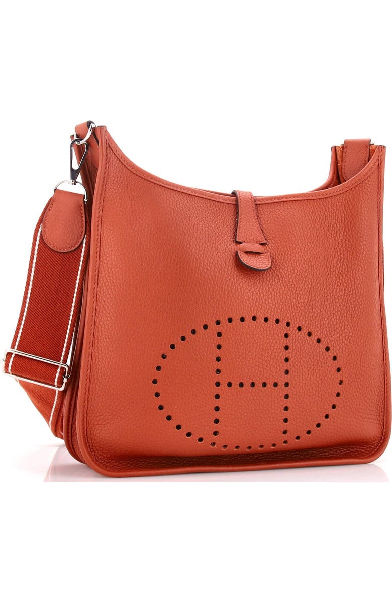 Pre-Owned Hermes Evelyne Bag Gen III Clemence PM, Alternate, color, Cuivre