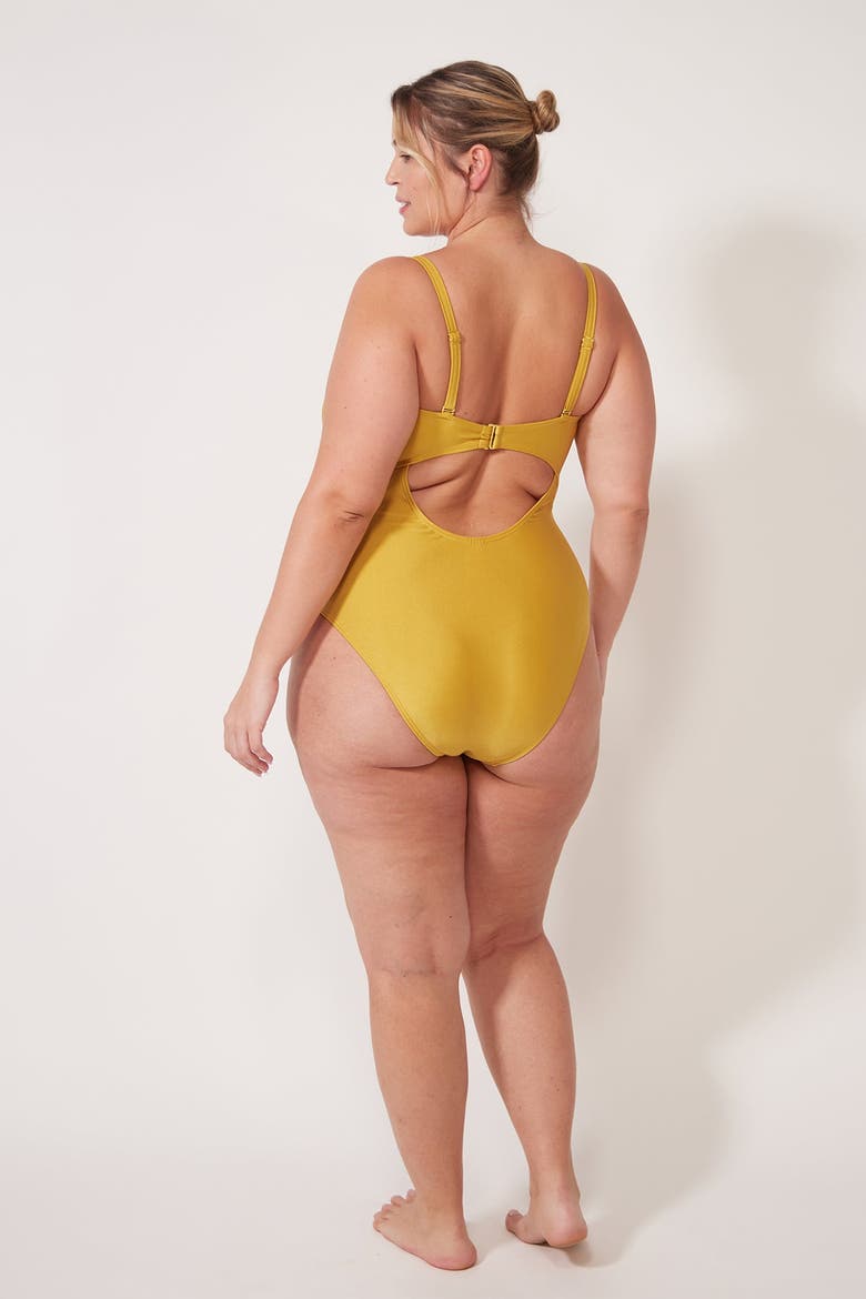 Maeve One-Piece Swimsuit, Alternate, color, Cintrine