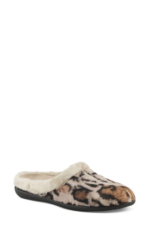 Fairsky Leo Faux Fur Scuff Slipper (Women)