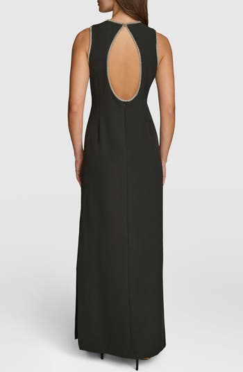 Donna Karan New York Rhinestone Trim Dress | Nordstrom