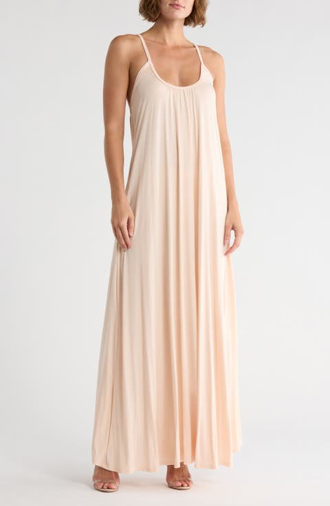 Scoop Neck Maxi Dress