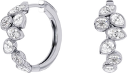 Everlee Gold Frame Multi-Shape Lab Diamond Hoop in 14K Gold
