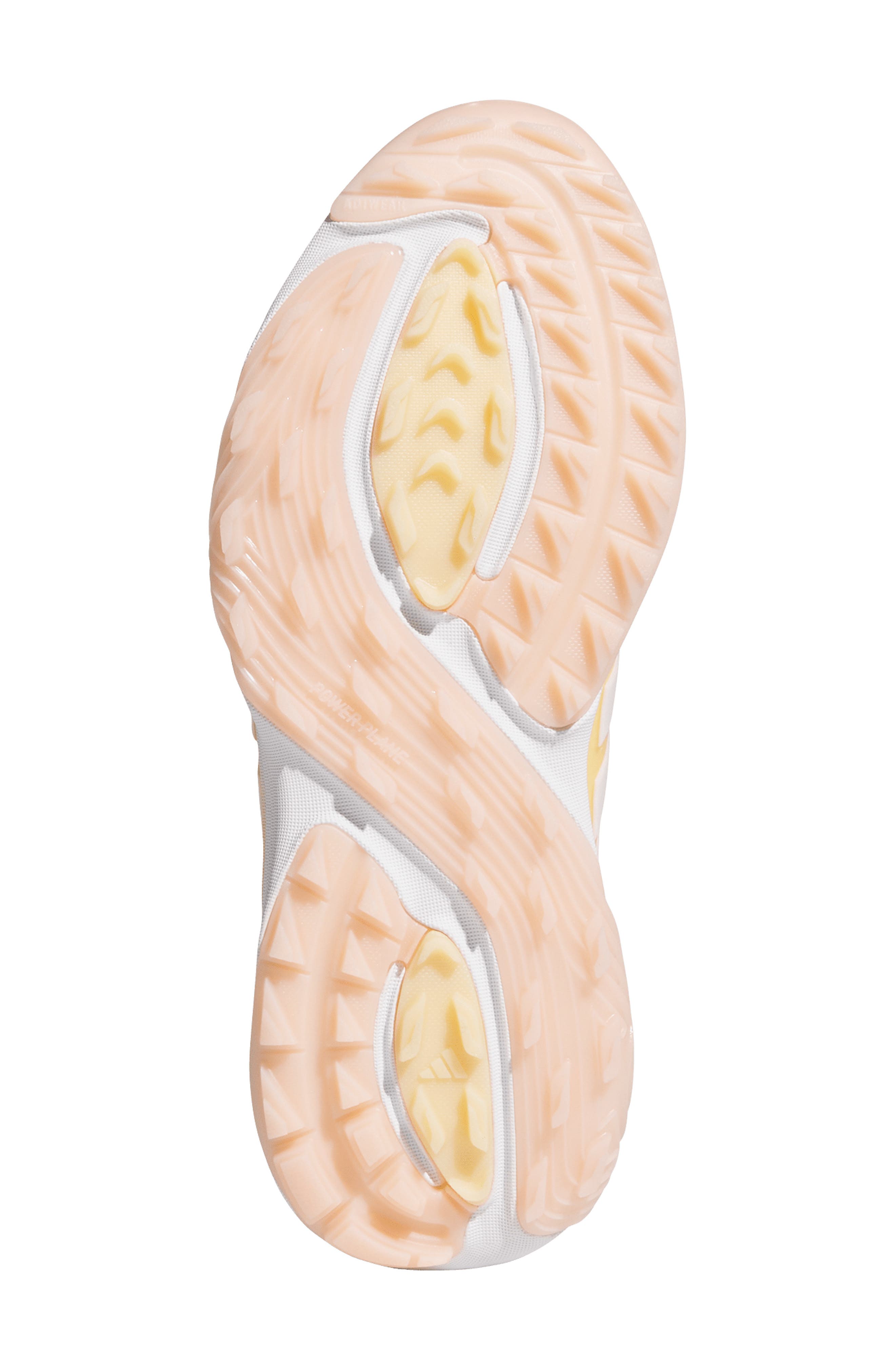 adidas Adipower 26 Spikeless Golf Shoe, Alternate, color, White/ Blush Pink