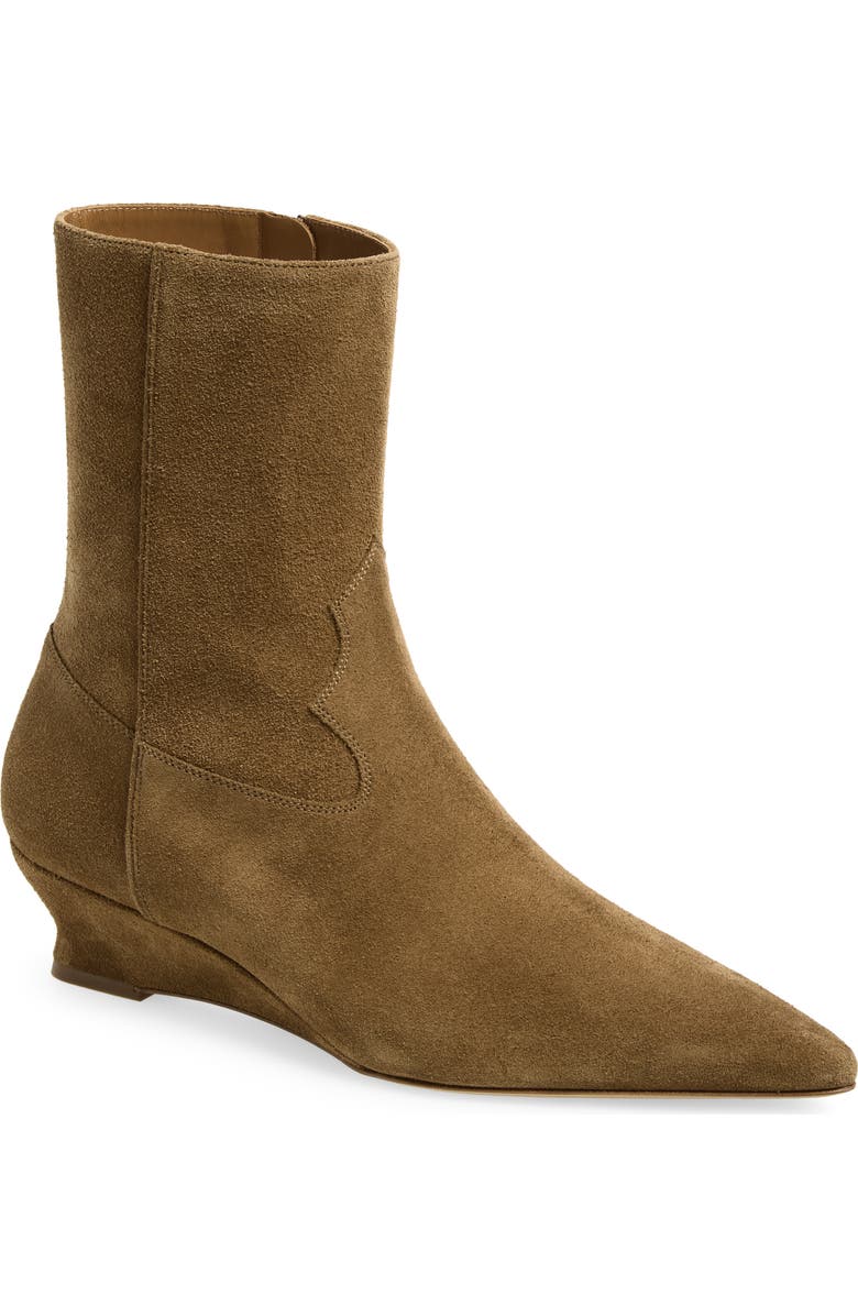Le Monde Béryl Camille Wedge Bootie, Main, color, Taupe