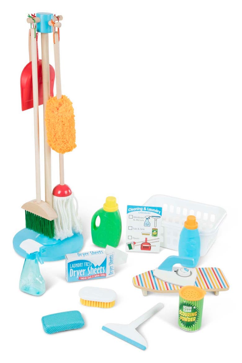 Deluxe Cleaning & Laundry Playset, Alternate, color, 000